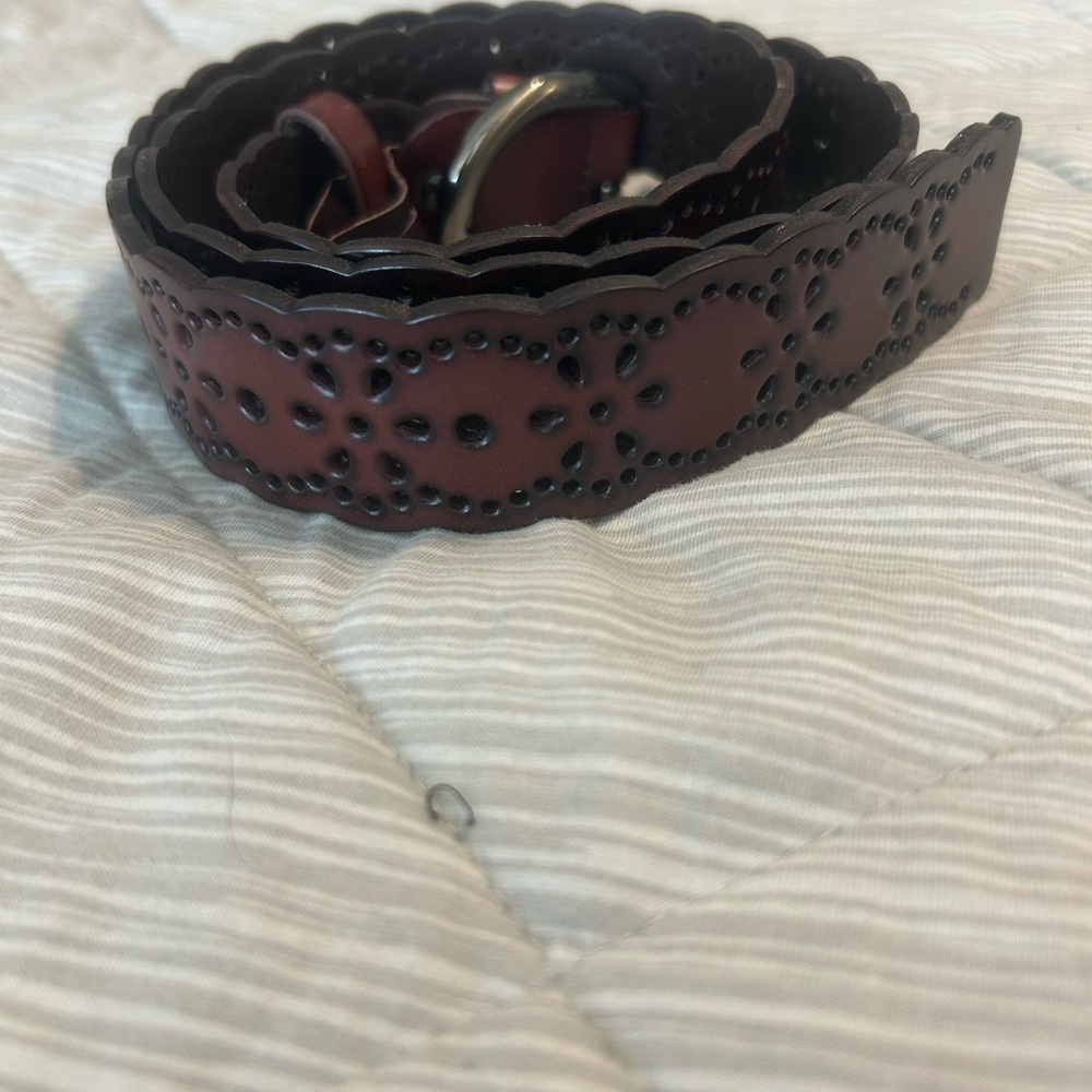 Coffee colored belt